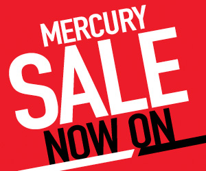 MERCURY SALE, ON NOW