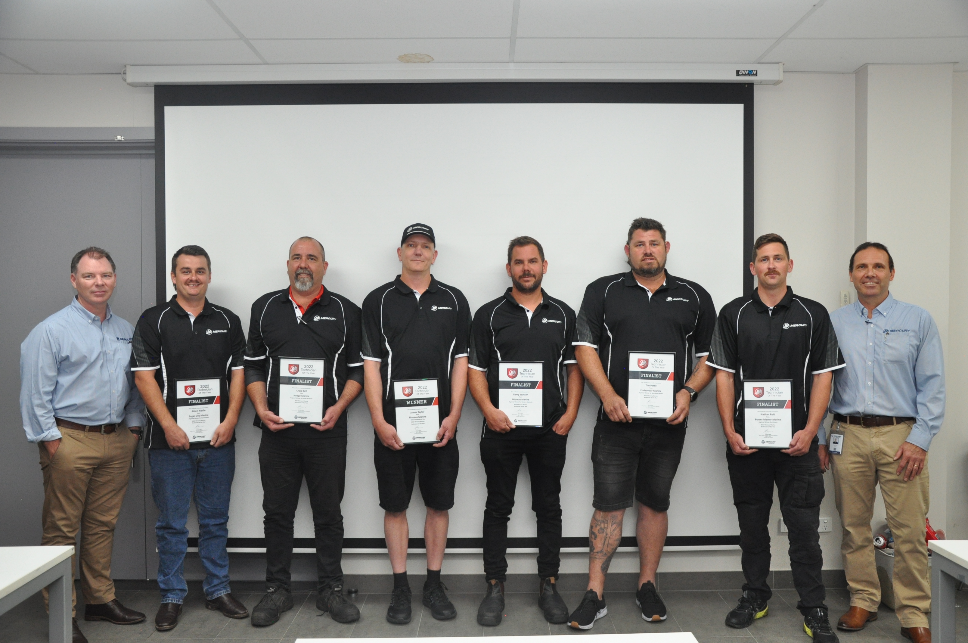 2022 MERCURY MARINE TECHNICIAN OF THE YEAR