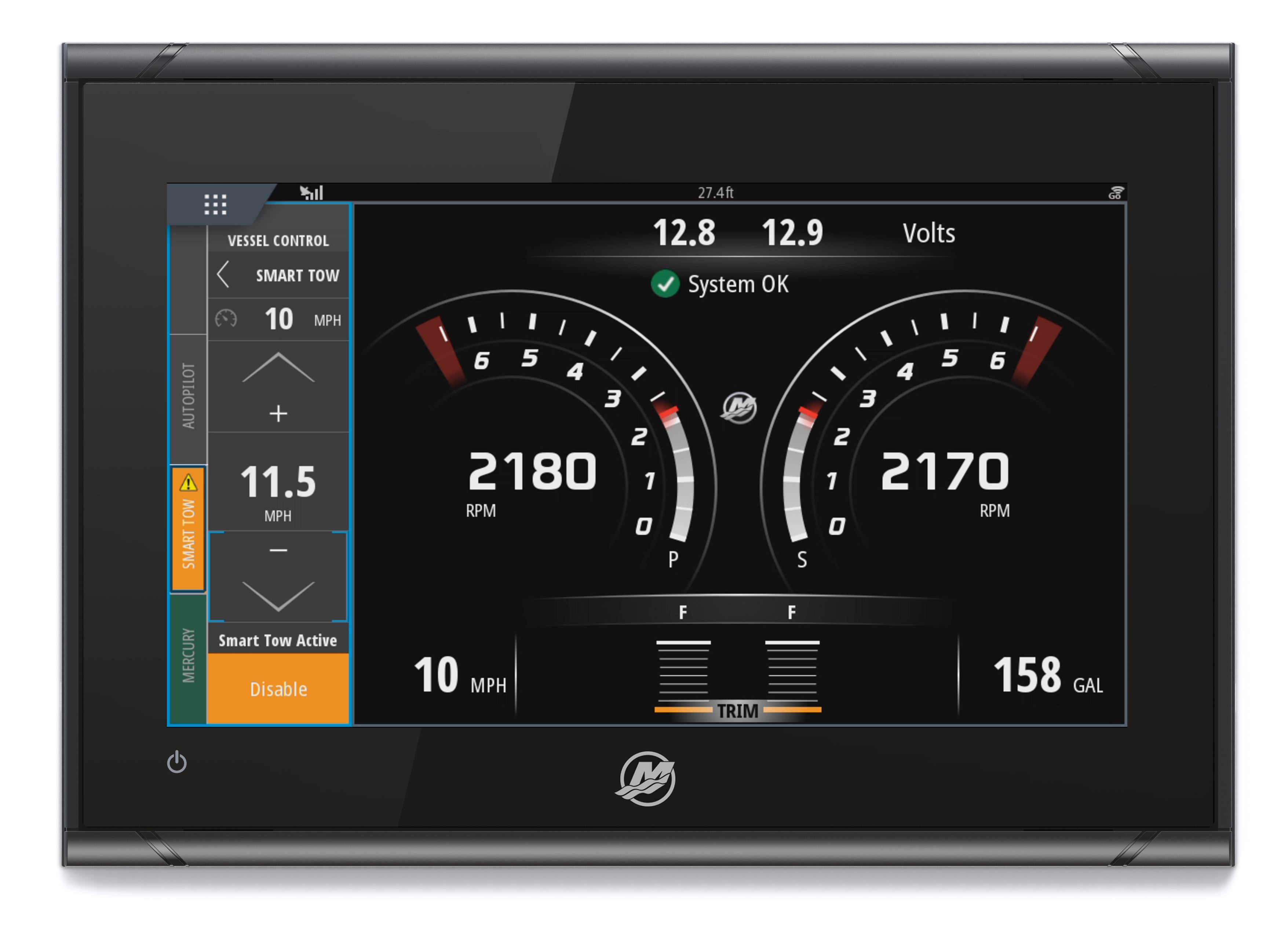 VesselView 903 – Mercury’s biggest and most advanced multifunction display